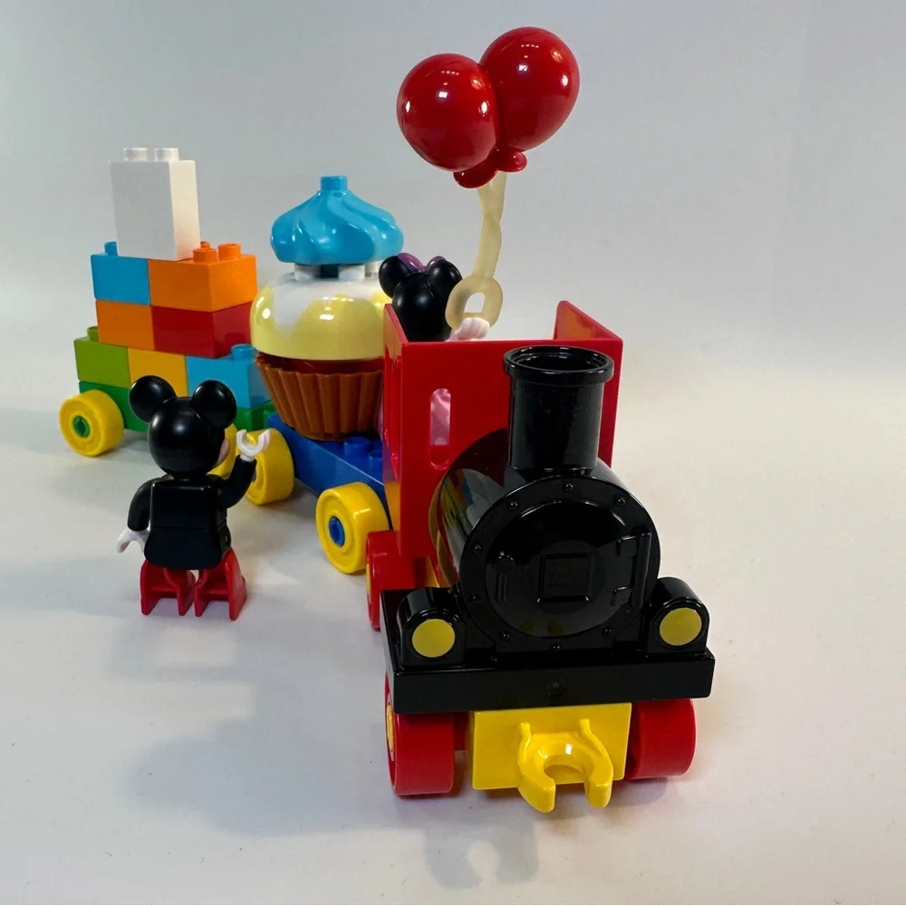 Lego Duplo Mickey Minnie Disney Birthday Train Near Complete‎